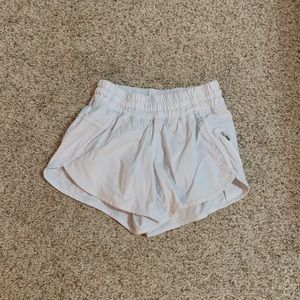 White Lululemon Shorts